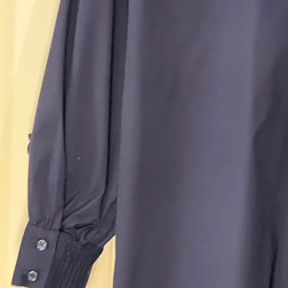 Chico's Midnight Blue Applique Shirt Dress - size 3 (16) - Picture 7 of 8